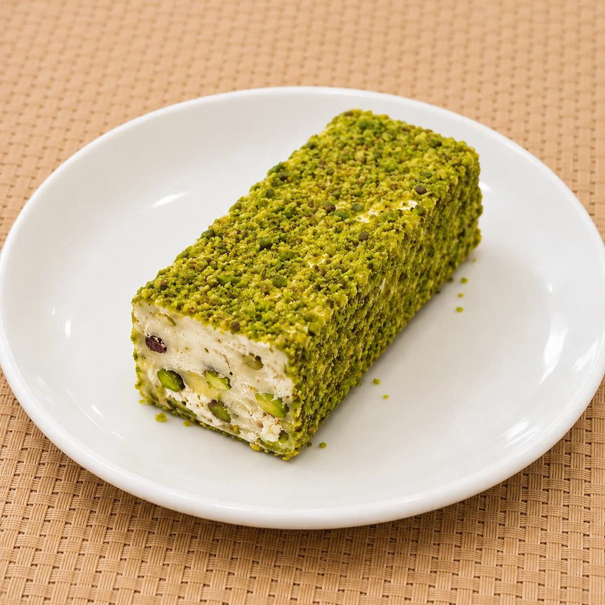 Turkish Delight — Milk w/ Pistachio — Desserts