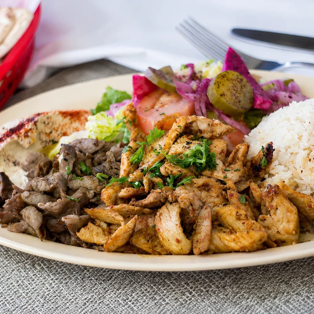 Shawerma Combo Plate — Plates