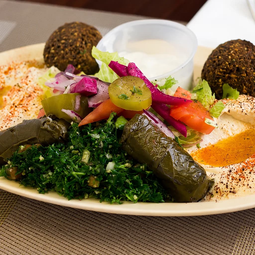 Veggie Combo Plate — Plates