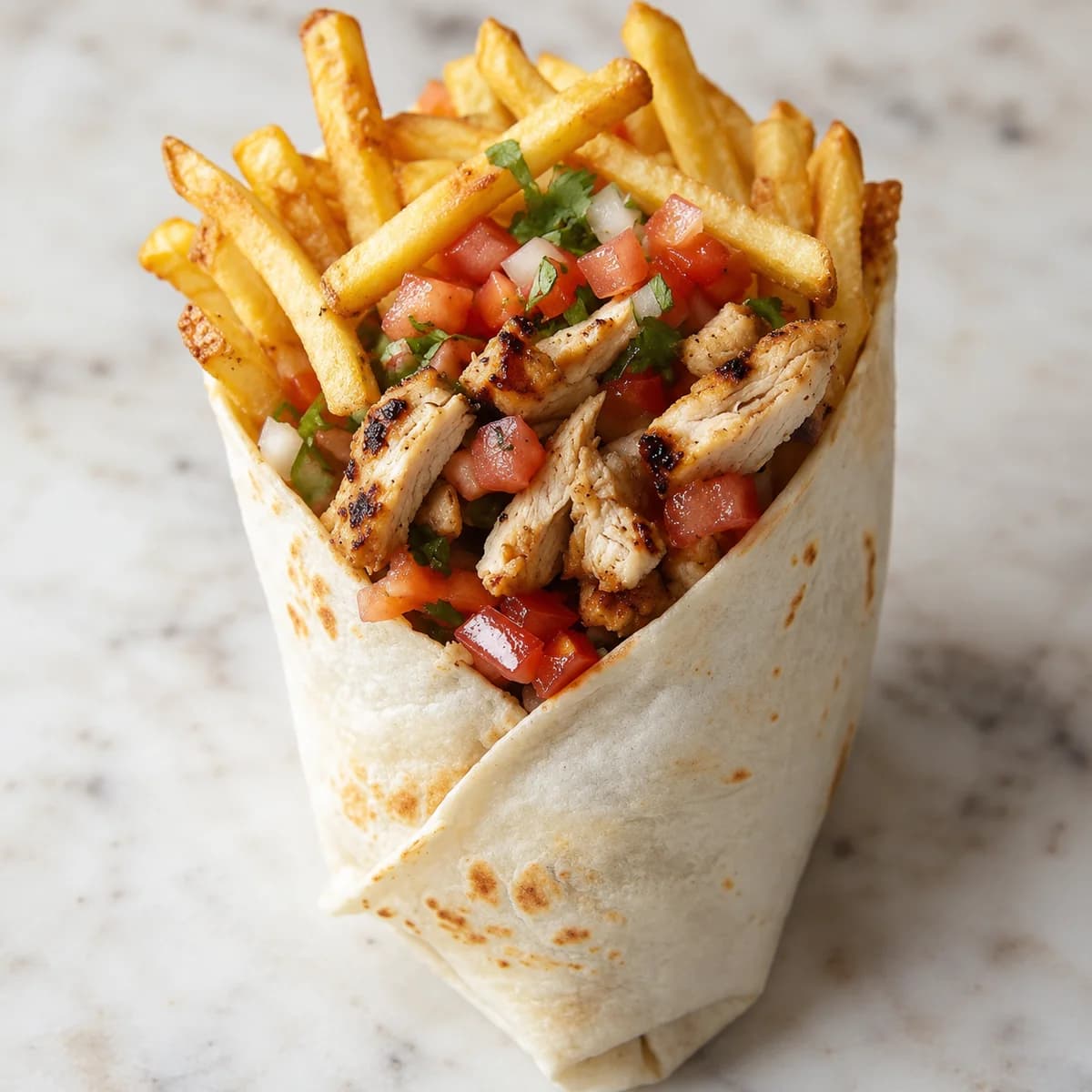 Fries in a Wrap — Sides