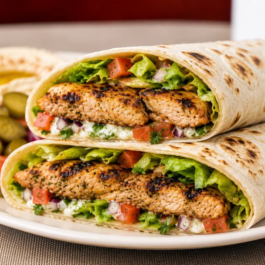 Chicken Shish Kabob Wrap — Wraps